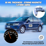 XYK 2 Pack 17” x12” Blank Magnets with 50 mils, Prevent Car Scratches & Dents, Rounded Corners Blank Car Magnet Set, Magnet for Car to Advertise Business and Cover Company Logo XYK