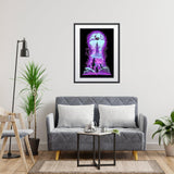 MOGTAA Princess Diamond Art Kits for Adults, Full Drill Halloween Diamond Art Kits, 5D Round Book Diamond Dots Picture Cartoon Crystal Craft for Home Wall Decor 12x16 inch MOGTAA