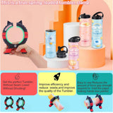 Sublimation Blanks Tumbler Clamp Tool Kits for 20oz 30ozSublimation Blanks, Heat Resistant Gloves, Heat Tape Sublimation, Heat Tape Dispenser Sublimation Kit,Heat Tape Dispenser Sublimation WAQONUY