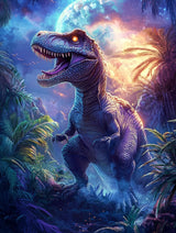 5D Dinosaur Diamond Art 12x16 Inch Full Drill Diamond Painting Kits for Adults & Beginners - DIY Art Crafts for Relaxation and Home Wall Decor 695A WoodArtSupply