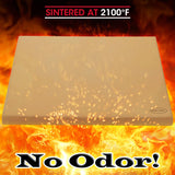 Unicook Extra Large Pizza Stone 18 Inch, Square Baking Stone for Oven and Grill, Heavy Duty Bread Pizza Pan, Durable Thermal Shock Resistant Cooking Stone Unicook