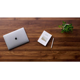 Kaboon Universal Tabletop 40"x18", Solid One-Piece Melamine Table Top, Double Desk L-Desk Floating Desk DIY, Home and Office,Dark Walnut Kaboon