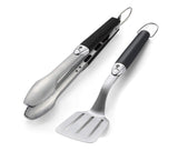 Weber Original Portable 2-Piece Stainless Steel Tool Set Weber