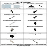 3D SOURCERER Universal 3D Printer Enclosure 5mm Plexiglass Kit [540x540x620mm Inner Volume] | Compatible with PRUSA MK4/MK3/Creality Ender 3/5 Pro | Fits IKEA Lack | Cover for Constant Temperautre 3D SOURCERER