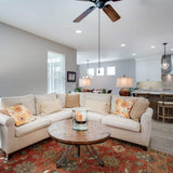 Vinaco Pull Chain Extension, 2 Pack 36" Stainless Steel Ceiling Fan Pull Chain, Strong Bearing & Rustproof, 6 Size Light Chain Pull Extender with 6 Solid Matching Connectors Vinaco