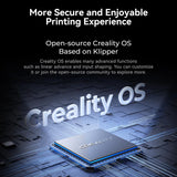 Creality K1 SE 3D Printer, 2024 New Version 600mm/s High-Speed Hands-Free Auto Leveling Flagship-Level Direct Extruder Quick-swap Tri-Metal Nozzle K1 Upgrade 3D Printer Creality