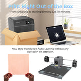 FLASHFORGE Adventurer 5M Pro 3D Printer, 600mm/s High-Speed, FDM 3D Printer Auto Leveling with 280°C Quick Detachable Nozzle, Core XY Structure, Dual Filtration System, Print Size 220x220x220mm FLASHFORGE