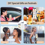 MICLAXYS 25 Pack Sublimation Tumblers 20 Oz Skinny Straight, Stainless Steel Sublimation Tumblers Blank, Individually Gift Boxed, Insulated Tumbler Sublimation (25 PACK 20OZ) MICLAXYS