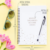 STMT D.I.Y. Dreamers Become Doers Journaling Set, Stationery Set, Bullet Journal Kit, Journaling Kit, Journals for Teen Girls, DIY Journal Set for Girls Ages - 8+ STMT