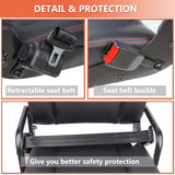 TICSEA Universal Forklift Seat,Tractor Seat with Adjustable Back,Safety Belt and Operator Position Switch,Excavator Skid Loader Backhoe Dozer Telehandler TICSEA