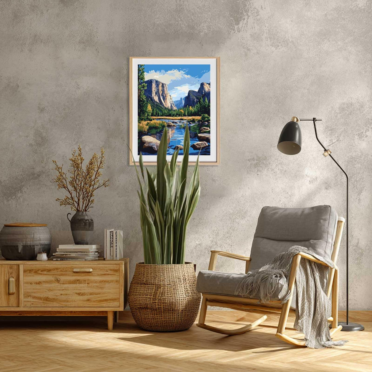 Artbrush Tower Yosemite Paint by Number, National Park Paint by Numbers Kit for Adults, Nature Landscape Wall Art, Mountain Acrylic Painting, Home Wall Decor - Yosemite Landscape(16x20inch, No Frame) Artbrush Tower