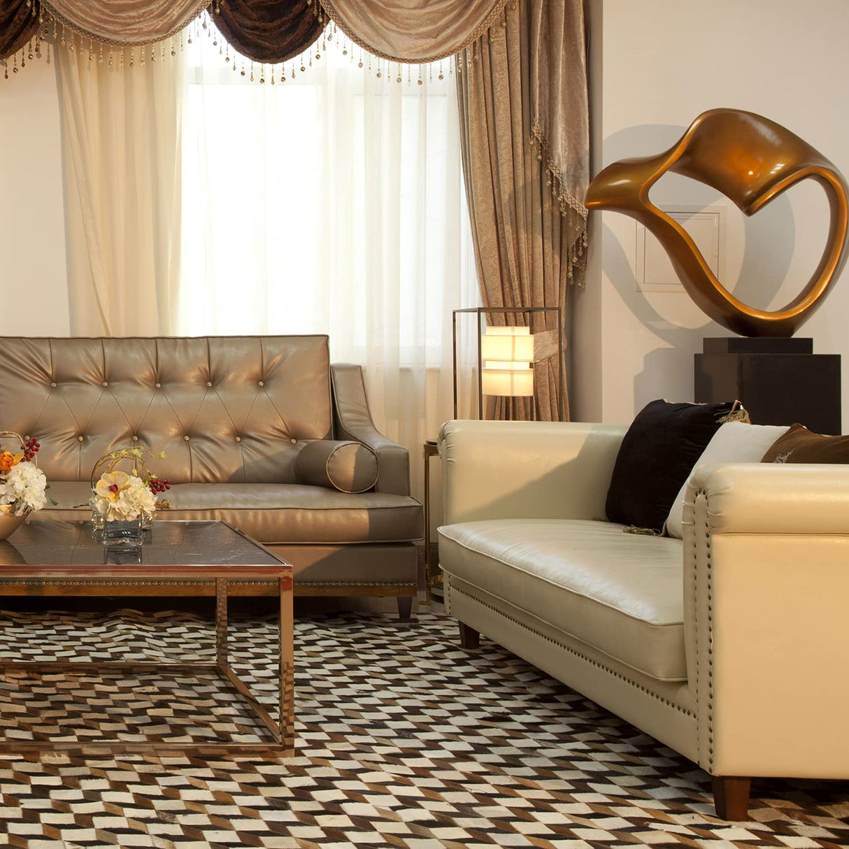 SHANJUE Wood Furniture Legs 4 inch Sofa Legs Set of 4,Square Brown Couch feet,Mid Century Chair Legs,Replacement Couch Legs, for Dresser Legs Sideboard Recliner Coffee Table SHANJUE