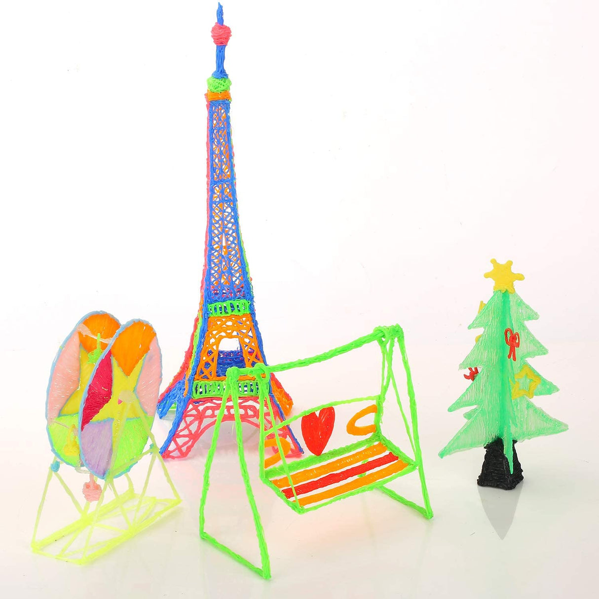 Aozzy 32 Colors 528 Feet 1.75mm PLA 3D Pen Filament Refills for 3D Printing Pen Aozzy