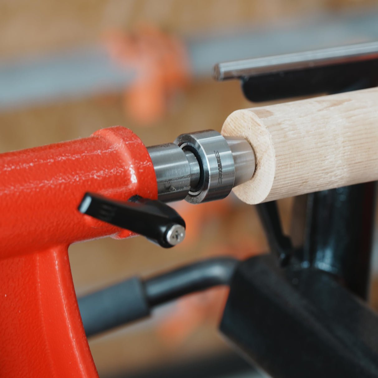 BMWOOD Live Cup Center MT2 with Diameter 33mm for Woodturning Lathe Tailstock Center. BMWOOD