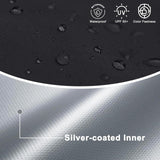 COOSHADE Pop Up Canopy Tent 10x10 with 2 Sidewalls, Outdoor Shade Instant Canopy Tents(Black) COOSHADE