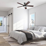 Prominence Home 51649-01 Lorelai Smart Ceiling Fan with Light and Remote, 52, Bronze Prominence Home