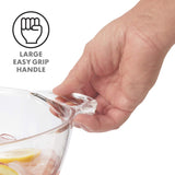 OGGI Acrylic Oval Party Tub - Clear Beverage Cooler w/Handles, Wine Cooler, Beer Chiller, Ideal Party Tubs for Drinks, Use Ice Tub for Indoor or Outdoor Bars, 18.5" x 11" Oggi