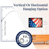 PictureFrameFactoryOutlet 20x29 Puzzle Frame - Showcase Your Artwork and Puzzles with Elegance and Security - 1.25" Black MDF Frame, Hanging Hardware, and Protective Plexi Glass Included PictureFrameFactoryOutlet