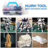 165 Pcs Pro Grade 3D Printing Tool Kit,3D Printer Tool Kits,Diverse 3D Printer Accessory & Electric Polishing Machine,Including Tool Box,for Remove/Trim and Finish 3D Print (Multi-Purpose)【HIJIRH】 HIJIRH