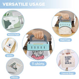 XDOVET Heat Press Machine, Mini Heat Press Machine for T-Shirts & Caps, Flat and Curved Heating Plate, Safty Base, Hat Press Machine for Patches, Sublimation XDOVET