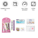 DIAMOND DOTZ Dotzies Spring Bracelet Diamond Painting Kits for Kids - Diamond Art Kits a Relaxing Creative Craft Kit with Dotz Gems DIAMOND DOTZ