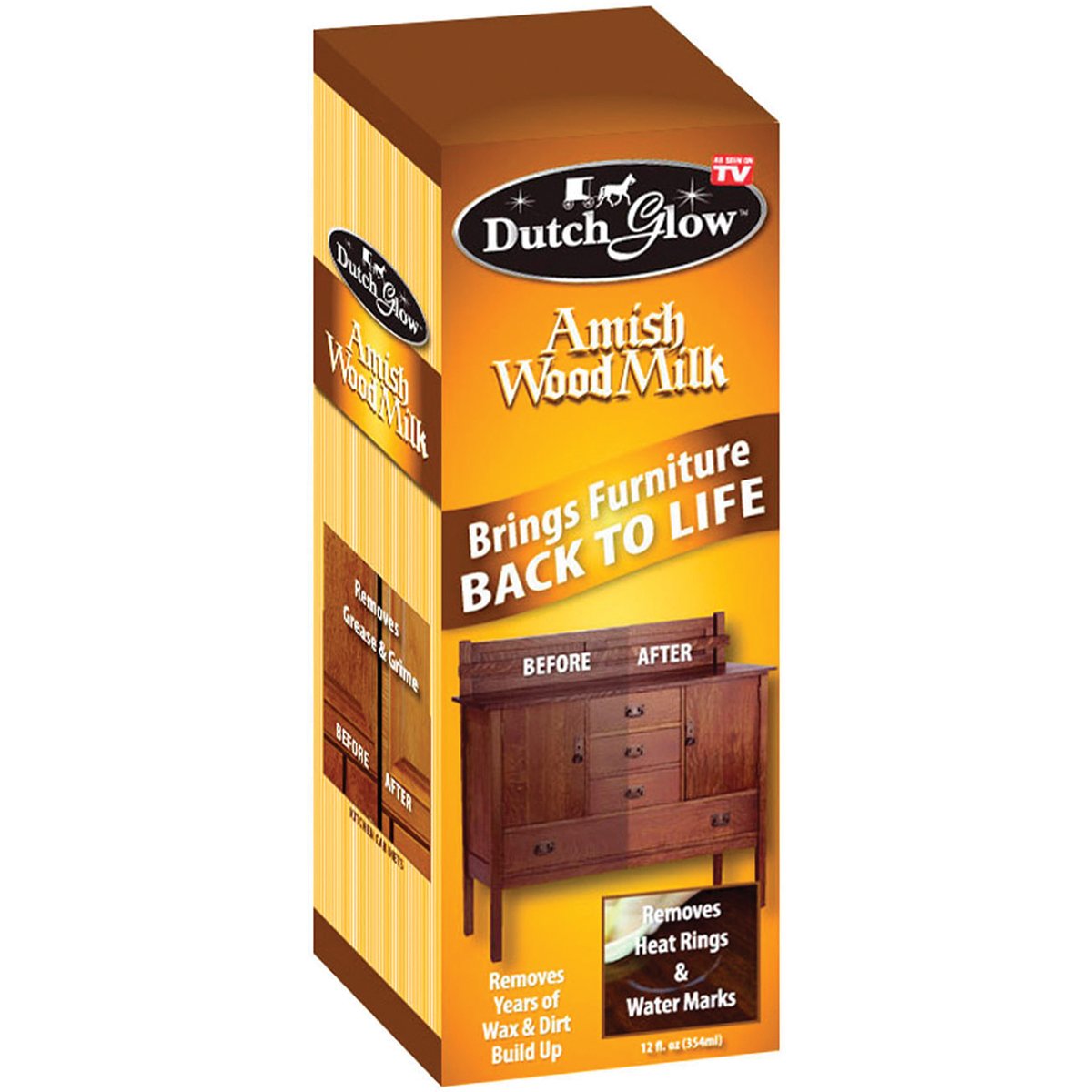 Pack of 2 - Dutch Glow DFG Amish Wood Milk 12 Oz SAS Group, Inc.