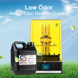 Siraya Tech Simple Water Washable 3D Printer Resin, Low Odor, Easy to Print, High Resolution, Non-Brittle, for MSLA, LCD, DLP 3D Printers - Easy to Clean, Aqua Cleaning Gray Resin (Grey V2, 2kg) Siraya Tech