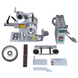 1x30" Belt Machine 550W Belt Sander Bench Grinder Knife Sharpener,Vertical/Horizontal Belt Polishing Grinder with Brushless Motor,Polisher Sharpener Polishing Grinding Machine Ringmaster