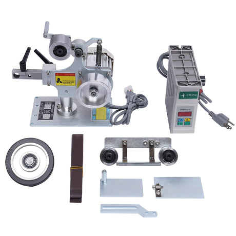 1x30" Belt Machine 550W Belt Sander Bench Grinder Knife Sharpener,Vertical/Horizontal Belt Polishing Grinder with Brushless Motor,Polisher Sharpener Polishing Grinding Machine Ringmaster