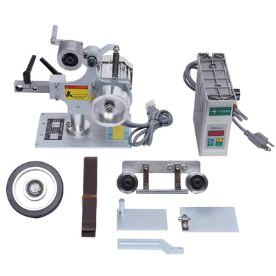 1x30" Belt Machine 550W Belt Sander Bench Grinder Knife Sharpener,Vertical/Horizontal Belt Polishing Grinder with Brushless Motor,Polisher Sharpener Polishing Grinding Machine