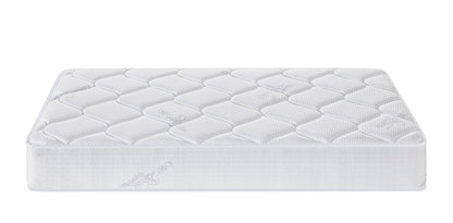 Twin Size Mattress - 10 Inch Cool Memory Foam & Spring Hybrid Mattress with Breathable Cover - Comfort Plush Euro Pillow Top - Rolled in a Box - Oliver & Smith