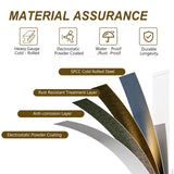 pozdeg 67" Metal Storage Cabinet with Lock, Tall Narrow Office File Cabinets with 5 Adjustable Shelves, Metal Steel Locker for Home, School, Office, Garage or Gym (White) pozdeg