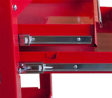 TCE Service Utility Tool Cabinet Cart 350 LBs 2 Drawer Slide Top, Black, ATC310U , Red TCE