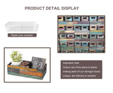 TIMRIS Farmhouse Distressed Wooden Storage Box, Rustic Bathroom Decor Box, Decorative Toilet Tank Basket Nice Butt, Solid Reclaimed Wood Organizer Box with Handles (Random) TIMRIS