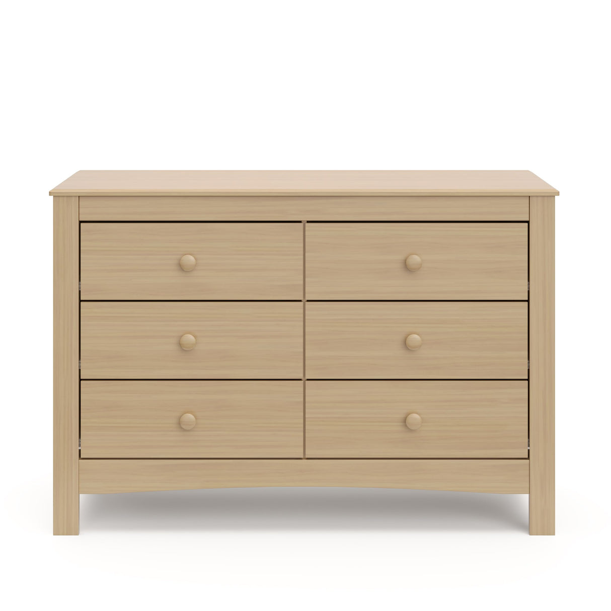 Graco Noah 6-Drawer Dresser (Driftwood) – GREENGUARD Gold Certified, Wood Dresser for Bedroom, Kids & Nursery Storage Chest, Safety Interlocking Drawers, Pre-Installed Tracks, Kids Chest Graco