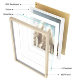 ArtbyHannah 8 Pack Gallery Wall Frame Set Neutral Wall Art Decor,Picture Frames Collage Wall Decor with Desert Pictures,Multiple Sizes… ArtbyHannah