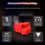 dikale PLA Pro 3D Printer Filament 10 Packs, 1.75mm No Tangle, Each Spool Net Weight 1KG, in Total 10KG Bundles, Black+White+Grey+Clear+Blue+Green+Orange+Red+Yellow+Purple dikale