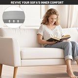 Spongiduits Couch Cushion Support for Sagging Seat - 20" x 20" High-Density Curved Foam Sofa Cushion Support Board, Couch Supporter for Under The Cushions, Grey Set of 3 Spongiduits