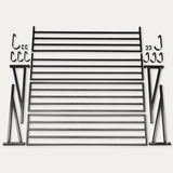 StoreYourBoard 2 Pack Heavy Duty Garage Wall Shelves, 2' x 4' Wall Mount Storage Shelf with Hooks, Holds 200 lbs Each StoreYourBoard