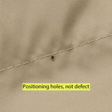 SRECELL Replacement Canopy Top for Lowe's Allen Roth High Performance Ripstop Heavy Duty Gazebo Roof Gazebo Top with Air Vent 10X12 Gazebo Cover,Gray SRECELL