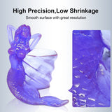 Yousu 3D Printer Resin UTH Nebula, Water Washable Resin Dual Color 3D Printer UV-Resin Rapid LCD UV-Curing Resin 405nm Photopolymer Resin for LCD 3D Printer 1000g, Purple Blue Color. Yousu