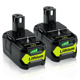 FERRYBOAT 2Pack P108 7.0Ah Replacement for Ryobi 18v Battery Compatible with Ryobi 18Volt Lithium-ion Plus P102 P103 P104 P105 P107 P109 P190 P191 P122 Batteries FERRYBOAT
