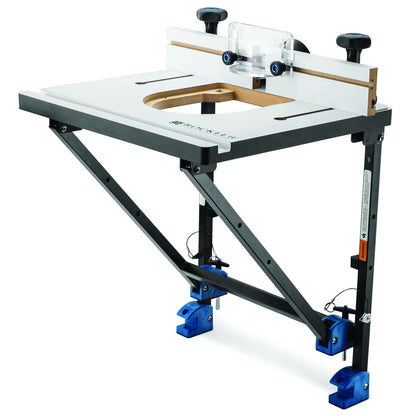 Rockler Convertible Benchtop Router Table – Convertible Routers for Woodworking Fits Most Routers – Unique Base Design Router Table – Benchtop Wood - WoodArtSupply