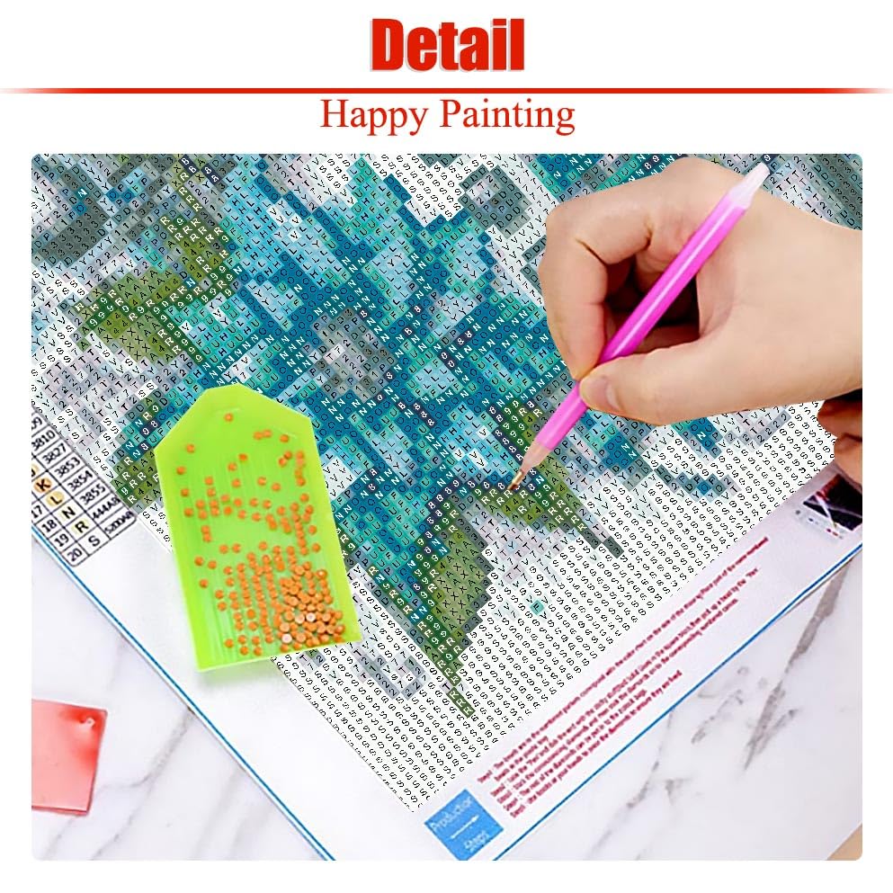 Christmas Diamond Art Kits for Adults, Flowers Snowman with Hat Scarf DIY 5D Round Full Drill Gem Art Kits for Beginner, Winter Diamond Painting Kit for Home Wall Decor 12x16 Inch eniref