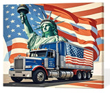 ACANDYL Car DIY Paint by Numbers Kit for Adults Paint by Numbers Beginner Truck Canvas Painting by Number DIY Acrylic Oil Painting on Canvas Arts Craft Decoration 16x20 in ACANDYL