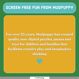 Mudpuppy Animals Of The World - Jumbo 25 Piece Jigsaw Floor Puzzle Featuring Lions, Elephants, and More! Mudpuppy