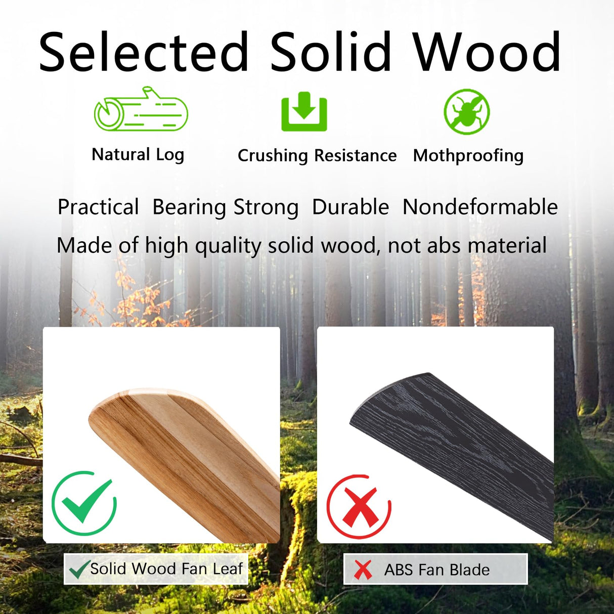 Ceiling Fans with Lights, 52 Inch Ceiling Fan with Remote/APP Control,3CCT Dimmable Light,Noiseless Reversible DC Motor,3 Solid Wood Blades,Indoor/Outdoor Ceiling Fans for Bedroom,Farmhouse,Patio ducrew