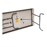 Iceberg - 65513 30" x 60" Folding Table, Platinum, IndestrucTable TOO 500 Series (MADE IN USA) Iceberg