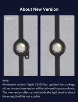 APPECK Permanent Outdoor Lights 100ft with 72 LEDs, DIY Scene Modes, Smart RGBW String Lights Waterproof, App/Remote Control for Christmas, Holidays, Alexa/Google Assistant Compatible, Black APPECK