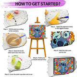 JYLMOOD Paint by Number for Adult Kits, DIY Cartoon Acrylic Oil Painting Kits for Adults Kids Beginners for Home Wall Decor Gifts 16x20 Inch (No Frame) JYLMOOD